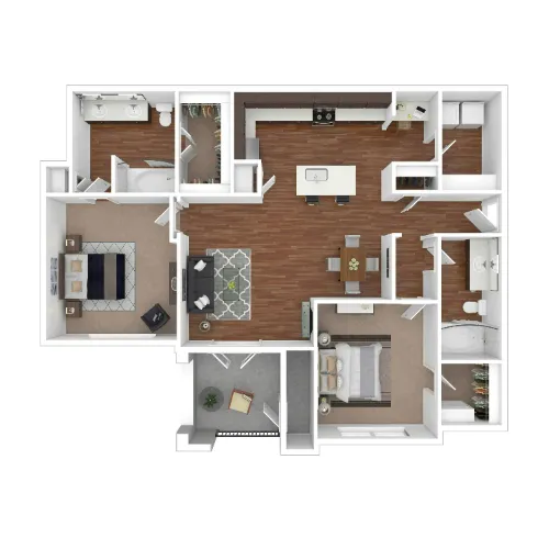 Marquis on Evans San Antonio Floorplan 7