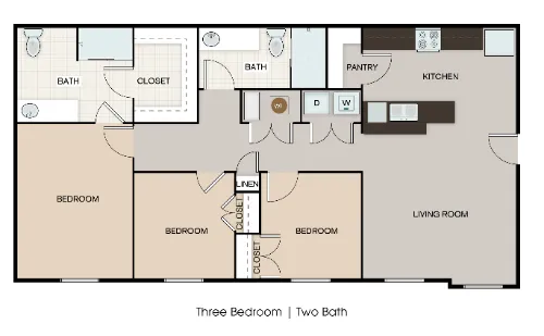 McCombs Village El Paso Floorplan 2