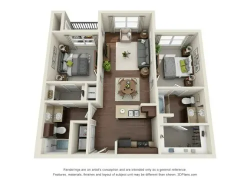 Mercantile Square Fort Worth FloorPlan 2