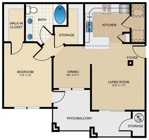 Mission Hill San Antonio Floorplan 4