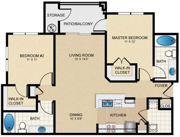 Mission Hill San Antonio Floorplan 7
