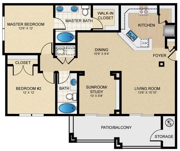 Mission Hill San Antonio Floorplan 9