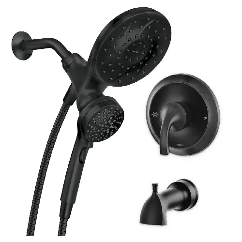 Moen Magnetix Matte Black Handheld Showerhead