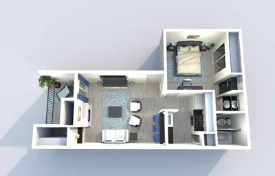 Mosaic at Medical Center San Antonio Floorplan 1