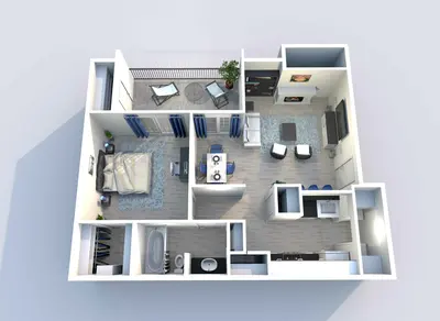 Mosaic at Medical Center San Antonio Floorplan 2