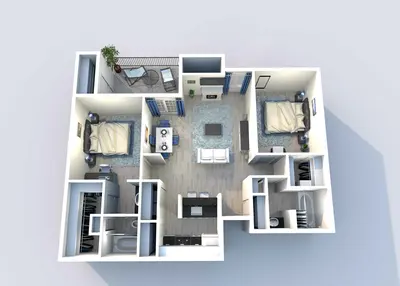 Mosaic at Medical Center San Antonio Floorplan 4