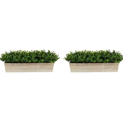 Nearly Natural Eucalyptus Artificial Plant for Organic Modern Bathroom