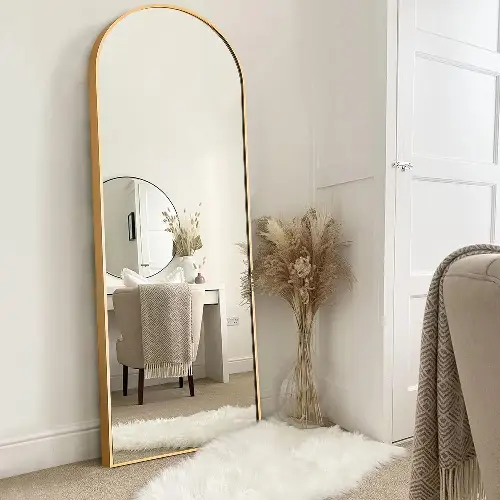 NeuType Arched Wall Mirror for Organic Modern Bathroom