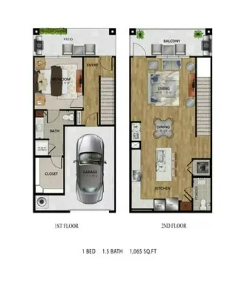 Oasis at Stone Oak San Antonio FloorPlan 2