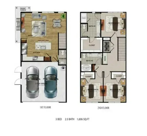 Oasis at Stone Oak San Antonio FloorPlan 5