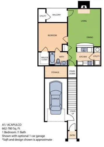 Oxford at Sonterra San Antonio Floorplan 1