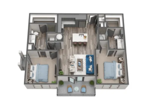 Palmetto Pointe San Antonio FloorPlan 6