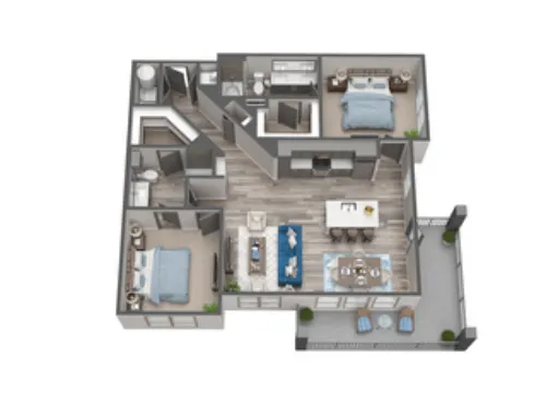 Palmetto Pointe San Antonio FloorPlan 7
