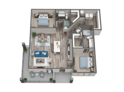 Palmetto Pointe San Antonio FloorPlan 9