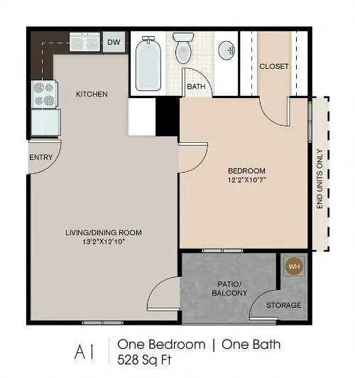 Palomar West El Paso floor plan 1