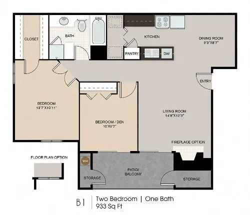 Palomar West El Paso floor plan 5