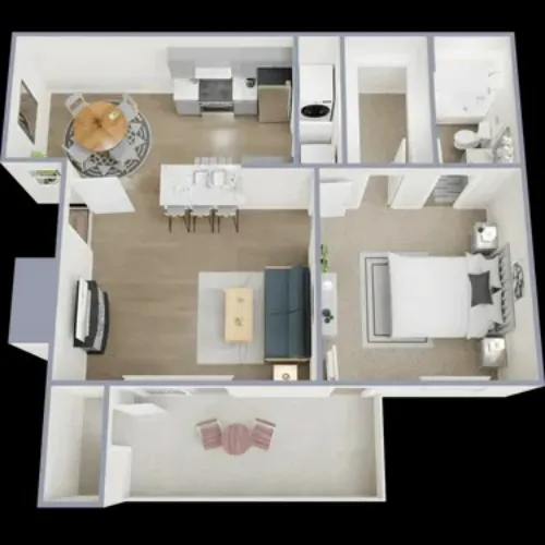 Park at Leblanc Fort Worth FloorPlan 1