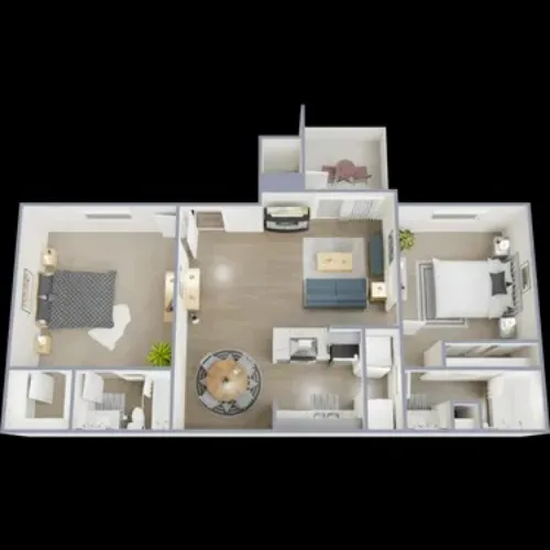 Park at Leblanc Fort Worth FloorPlan 2