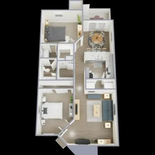 Park at Leblanc Fort Worth FloorPlan 3