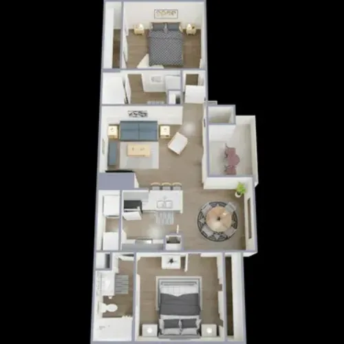 Park at Leblanc Fort Worth FloorPlan 4