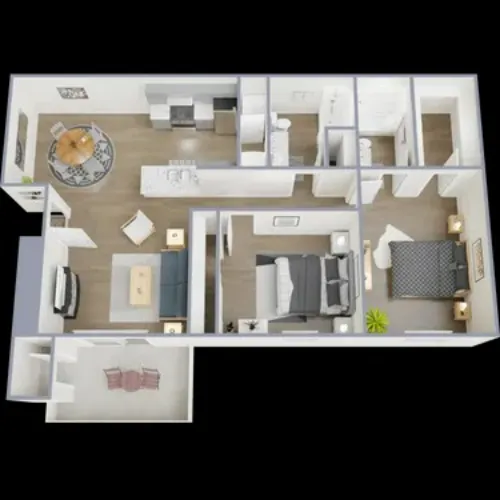 Park at Leblanc Fort Worth FloorPlan 5
