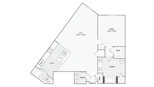 Paseo Residences at Eilan San Antonio Floorplan 12