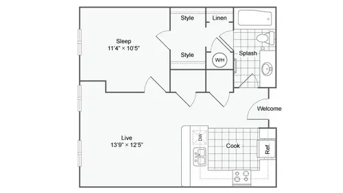 Paseo Residences at Eilan San Antonio Floorplan 19