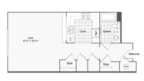 Paseo Residences at Eilan San Antonio Floorplan 2
