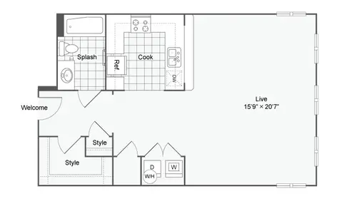 Paseo Residences at Eilan San Antonio Floorplan 3
