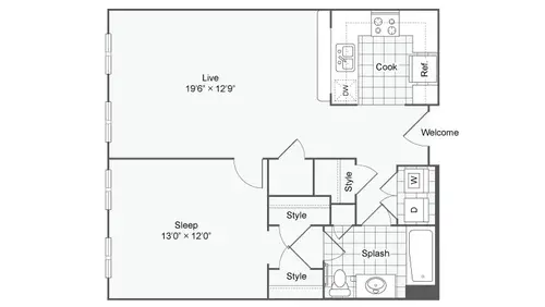 Paseo Residences at Eilan San Antonio Floorplan 8