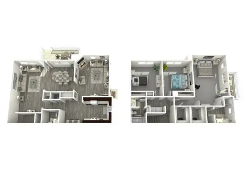 Pear Tree Apartments El Paso Floorplan 10