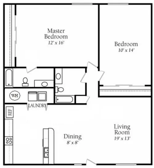 Place at Westover Hills Fort Worth FloorPlan 3