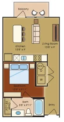 Residences at La Cantera San Antonio Floorplan 1