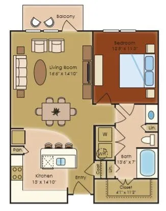 Residences at La Cantera San Antonio Floorplan 3