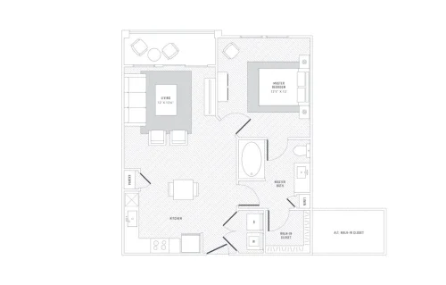 Reveal Skyline San Antonio Floorplan 1