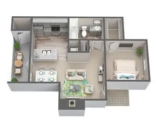 Royal Palms San Antonio Floorplan 1