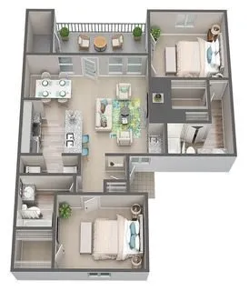 Royal Palms San Antonio Floorplan 4