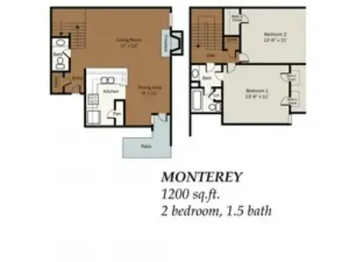 San Mateo Apartments El Paso FloorPlan 5