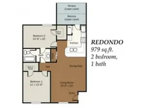 San Mateo Apartments El Paso FloorPlan 7