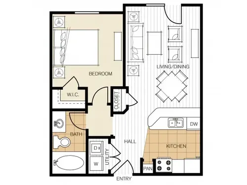 Santi Dwellings at Montecillo El Paso Floorplan 2