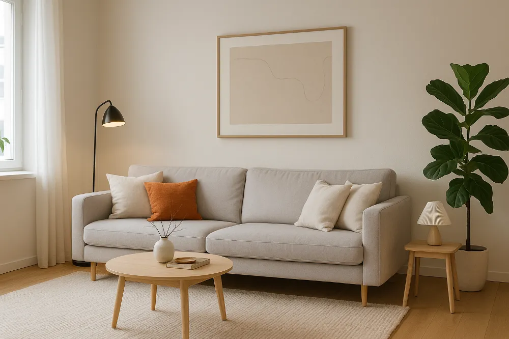 Scandinavian Design Living Room Calm, Cozy, and Connected