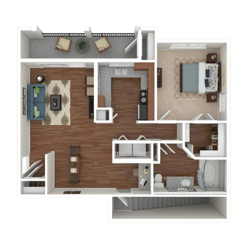 Sedona Ranch Apartments San Antonio Floorplan 4