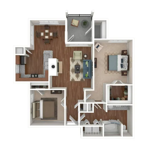 Sedona Ranch Apartments San Antonio Floorplan 5