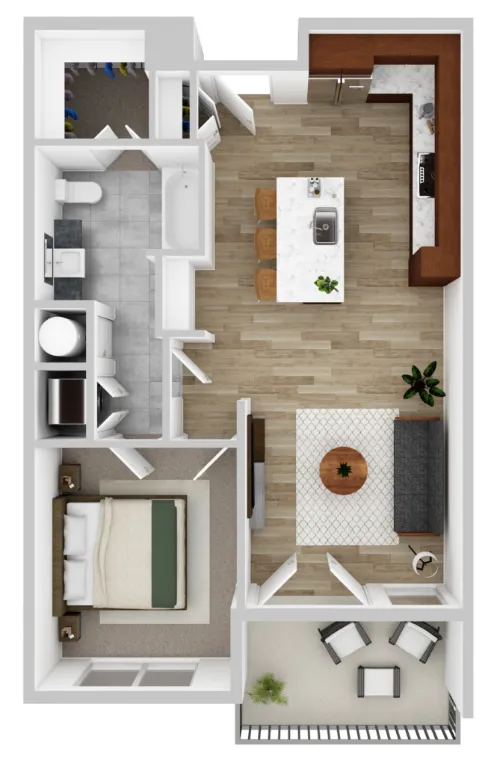 Skyview at Crawford Fort Worth FloorPlan 3