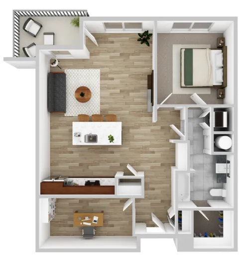 Skyview at Crawford Fort Worth FloorPlan 6