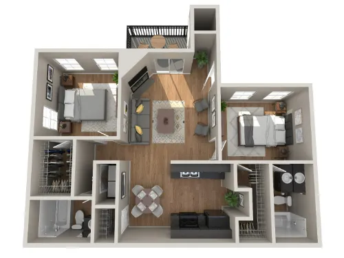 Spice Creek San Antonio FloorPlan 5