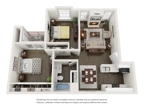 Spring Park El Paso Floorplan 3