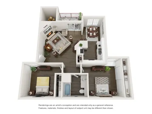 Spring Park El Paso Floorplan 4