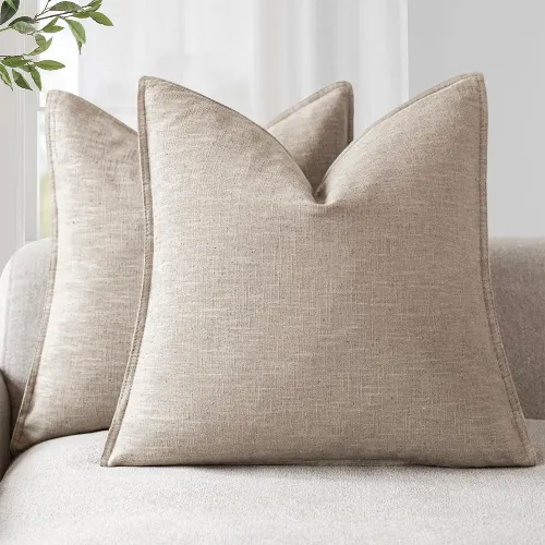 Stone & Beam Belgian Linen Throw Pillow Covers