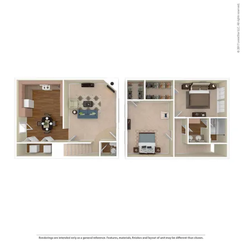 Stoneybrook Apartments & Townhomes San Antonio Floorplan 18